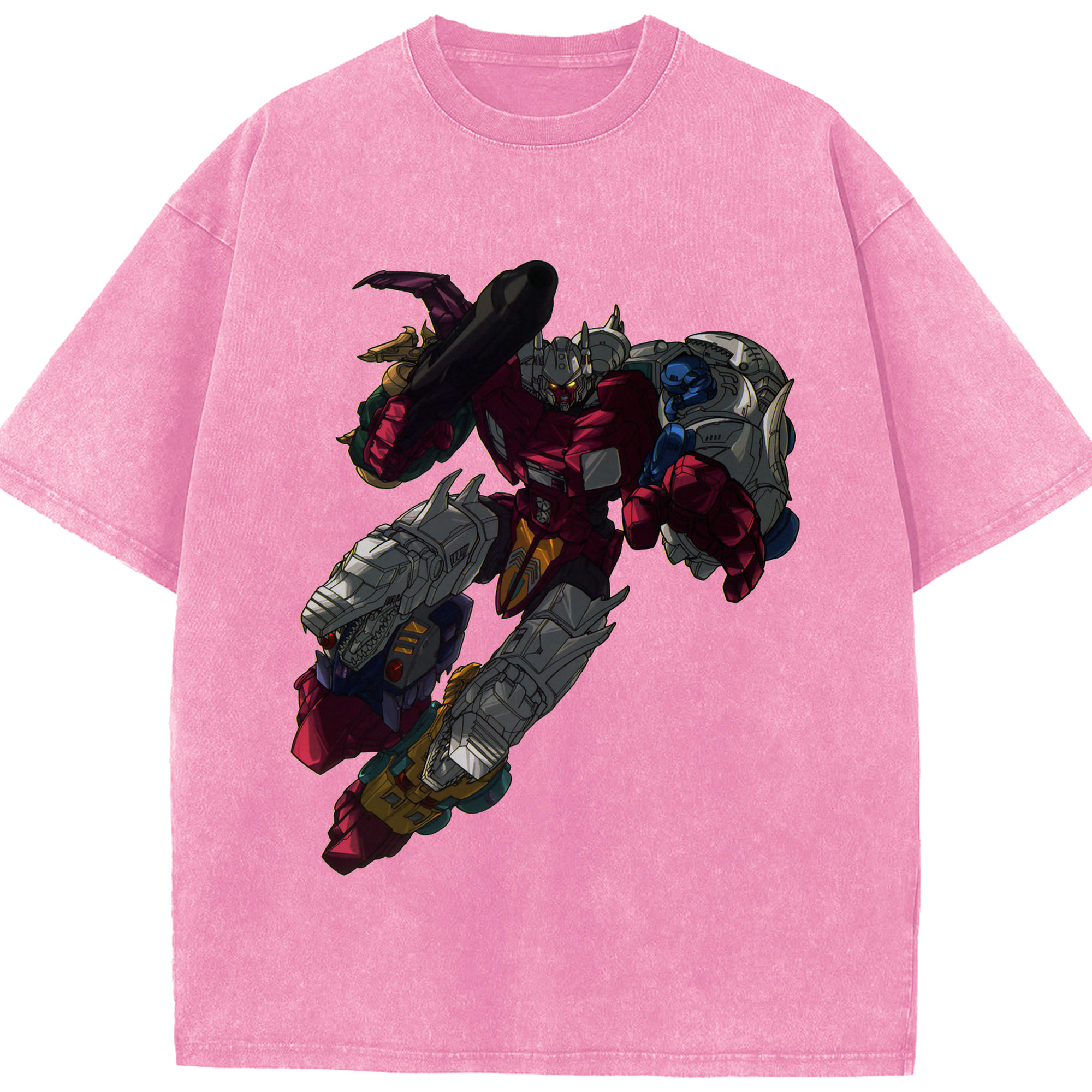 （画像用）  綿100% ヴィンテージ風 半袖Tシャツ（フロントプリント）